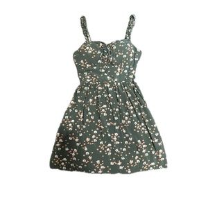 Summer Dress Olive Green
